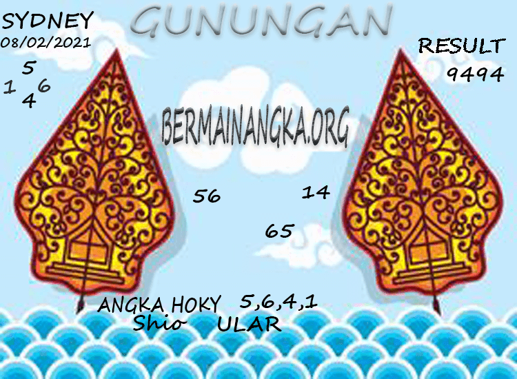 Nagasaon Senin Syair Sidney 08022021 Nagasaon HK