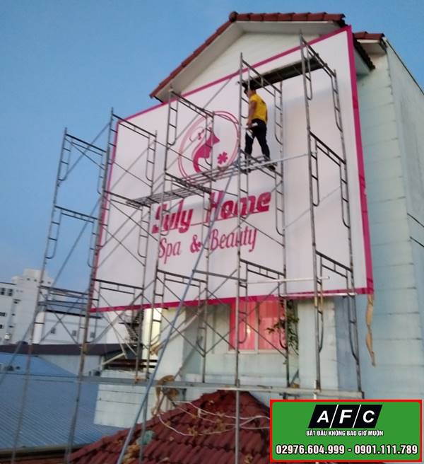 Quảng Cáo AFC làm bảng hiệu quảng cáo đẹp giá rẻ tại Phú Quốc
