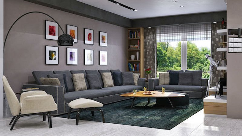 5 Beautiful Living Room Decor Ideas Gray Walls - Dream House