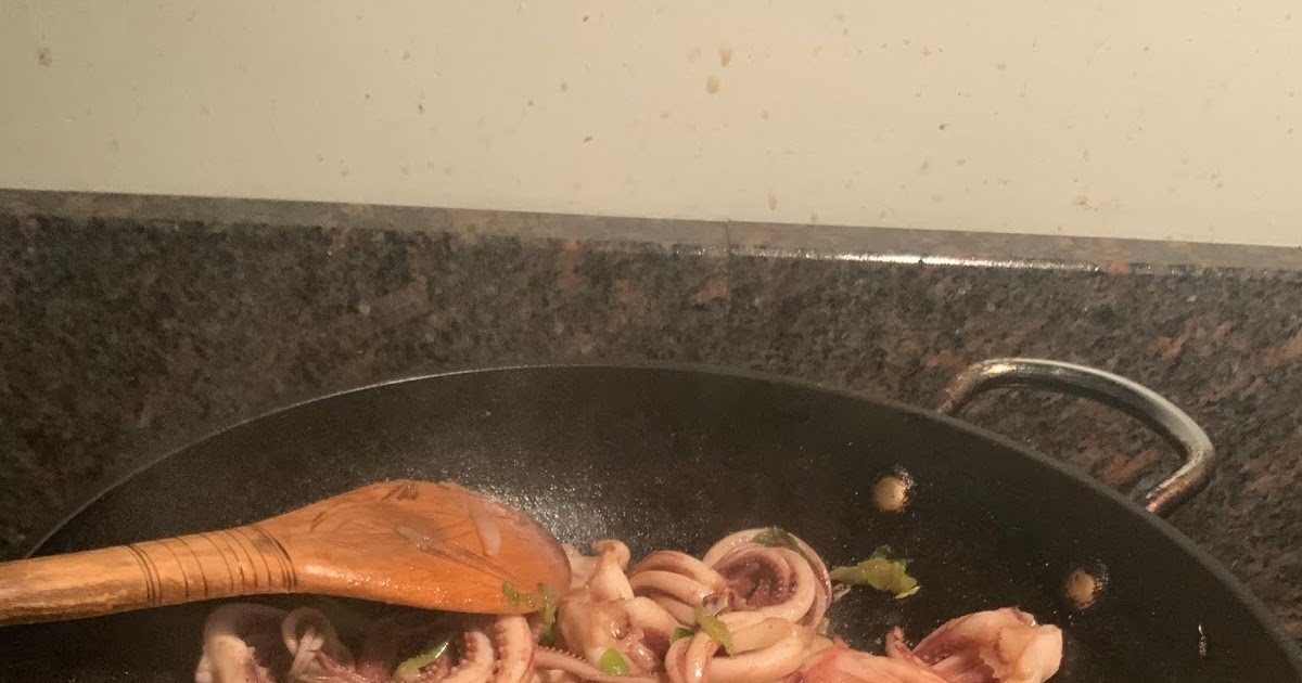 easy vietnamese cooking râu mực xào cumin xào khô