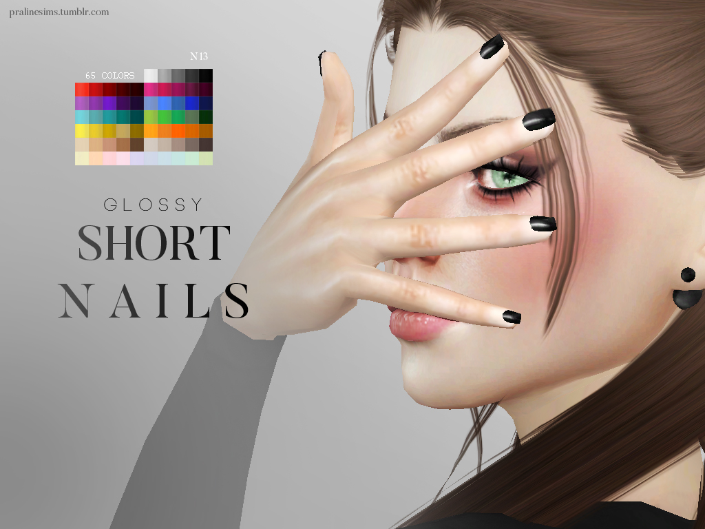 Sims 4 Ccs The Best Nails By Pralinesims