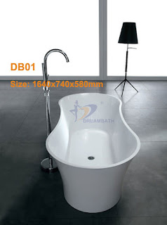  Solid surface bath tub