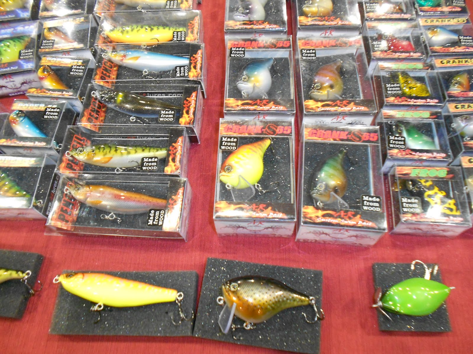 T Brinks Fishing AR Lures U.S. Handcrafted wooden baits