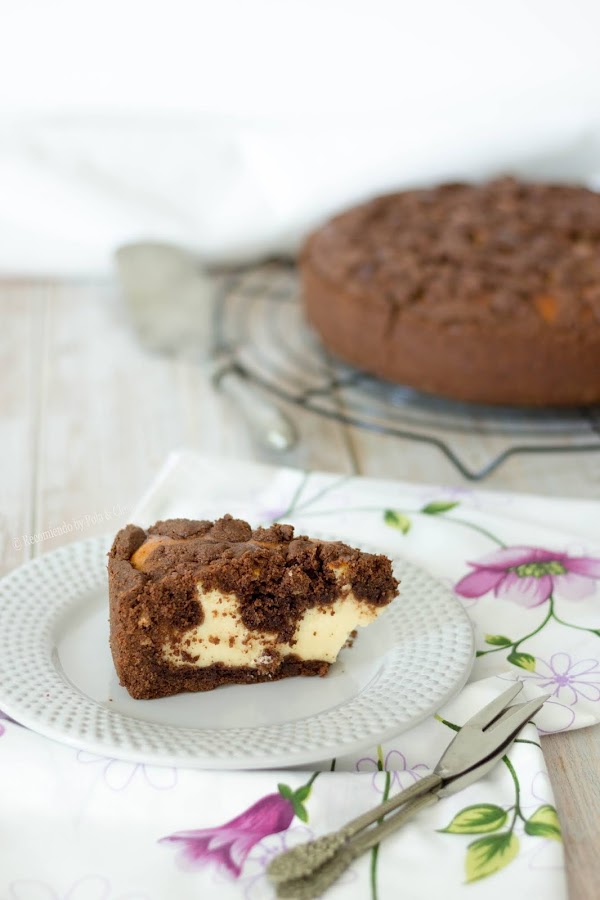 Tarta Rusa de Queso y Chocolate www.recomiendoblog.com