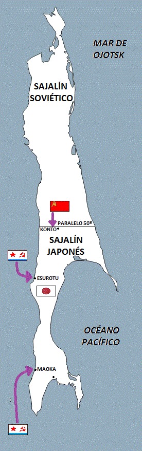 La campaña de las Islas Kuriles