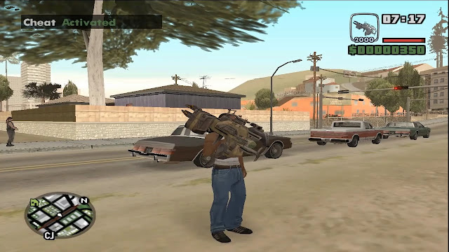 Free Download Alien Guns Mod For GTA SA