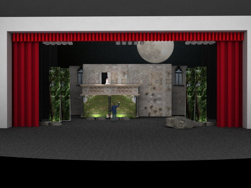 QUIN-D estudio de diseño: Escenografía para Romeo y Julieta