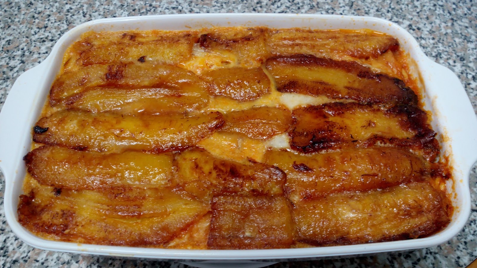 DELIKASERO Pastel de plátano maduro (Ecuador)