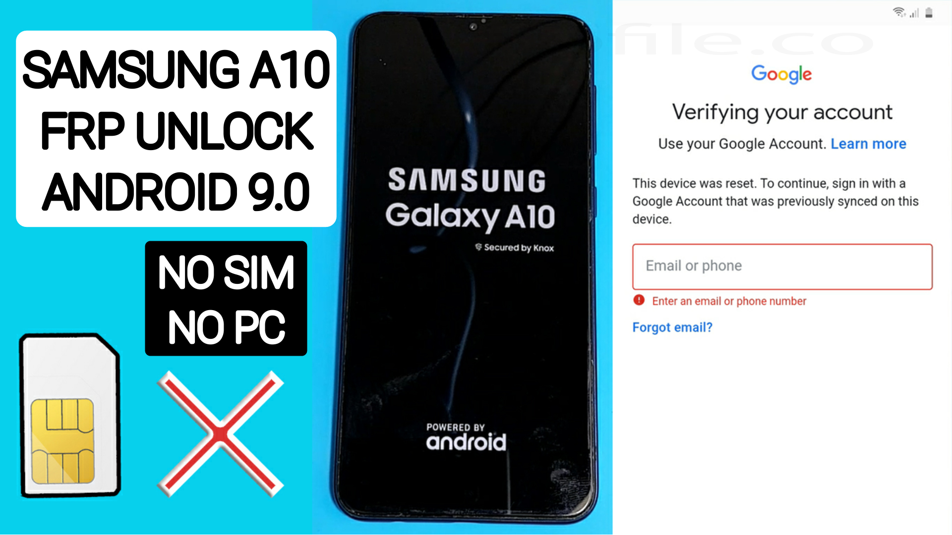 Samsung A21 FRP Bypass Android 21.21 no sim Without PC - DM FRP - DM