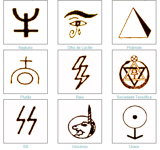 símbolos da nova era: simbolos da nova era