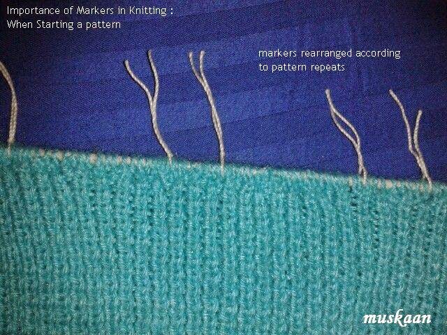 muskaan's T*I*P*S: Knitting : Markers