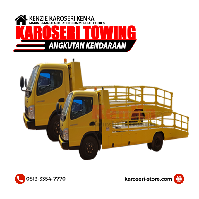 Harga Mobil dan Truck Towing dan Motor Carrier