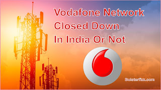  Vodafone Network Closed Down 