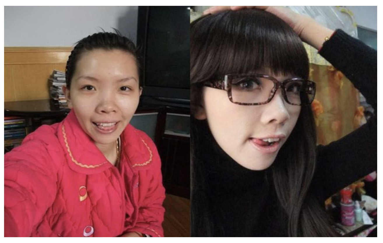 When Chinese girls without makeupwill you still love them?