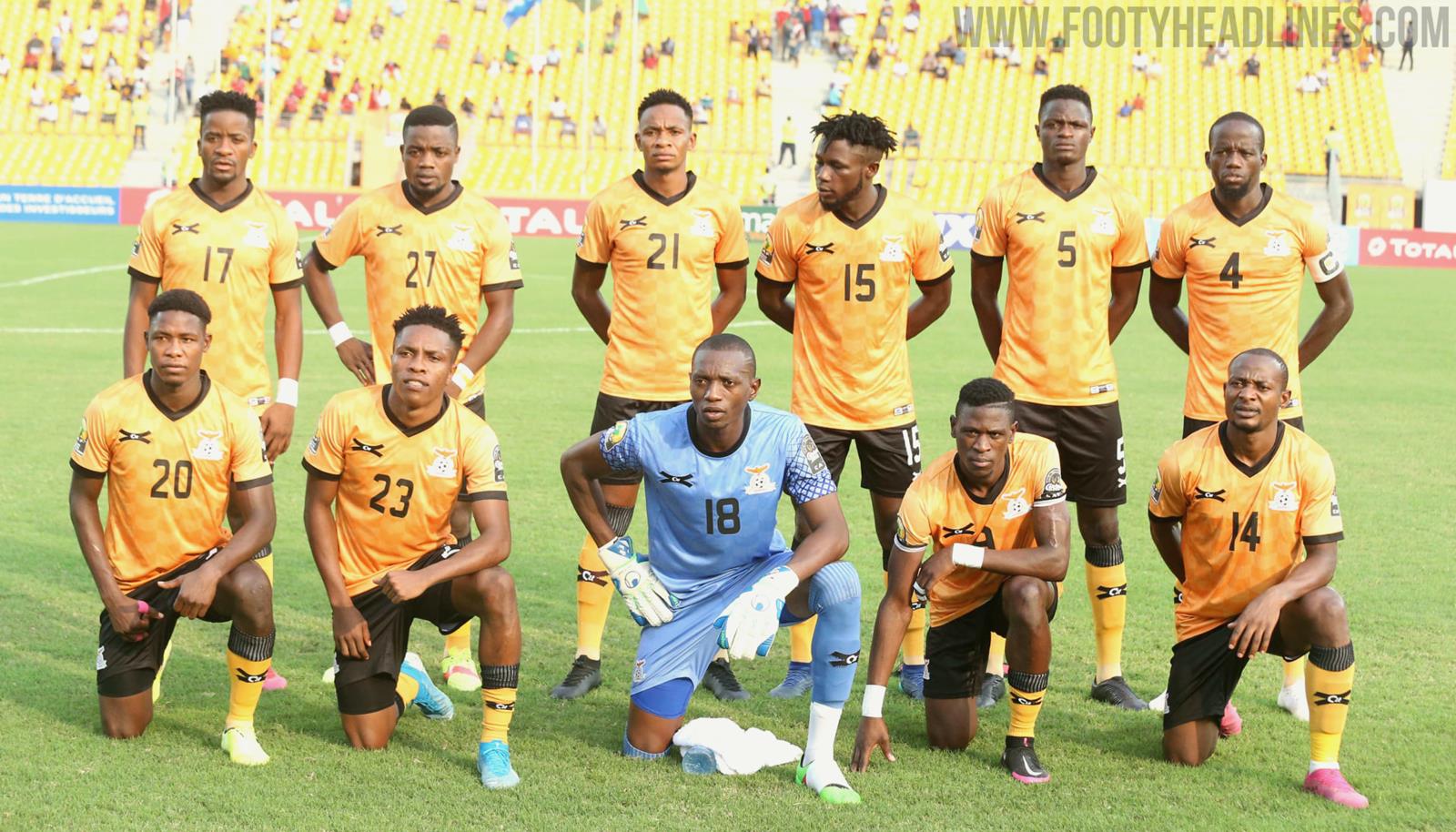 InHouse Zambia 20202021 Home, Away & Third Kits Released Footy