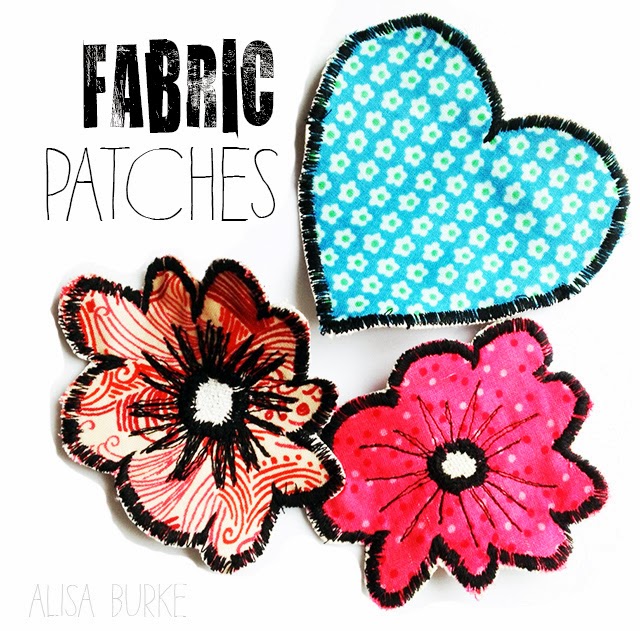 alisaburke: fabric patches