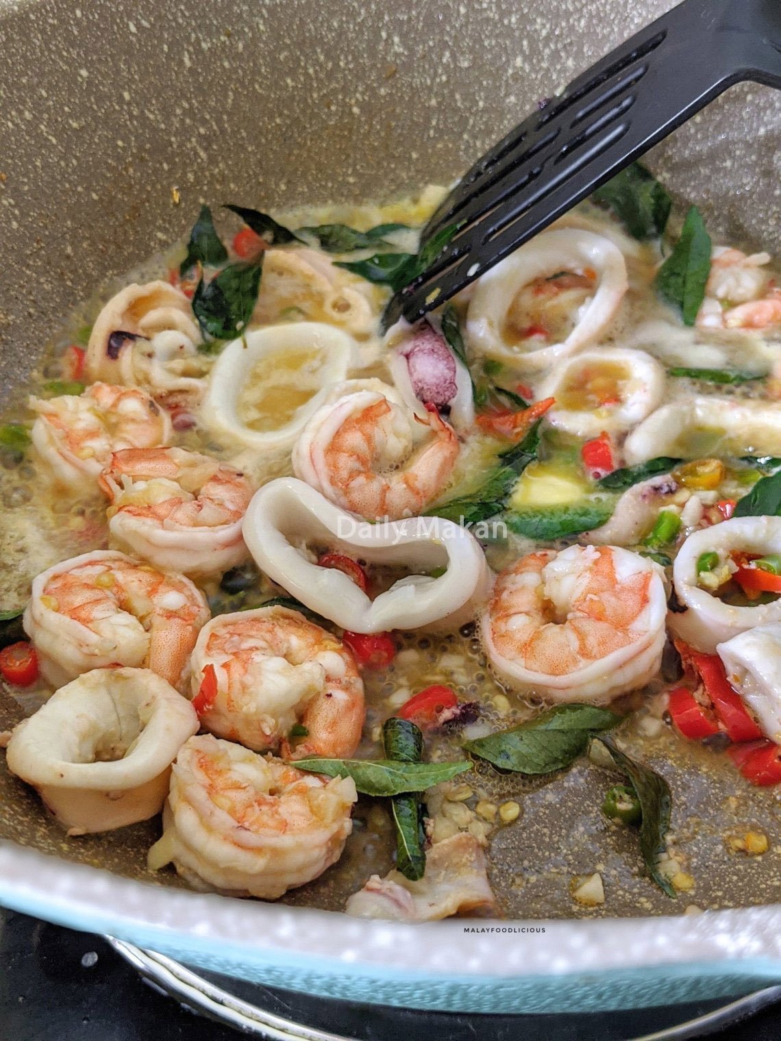 Resepi Udang Masak Buttermilk Azie Kitchen Udang Goreng Butter Dan