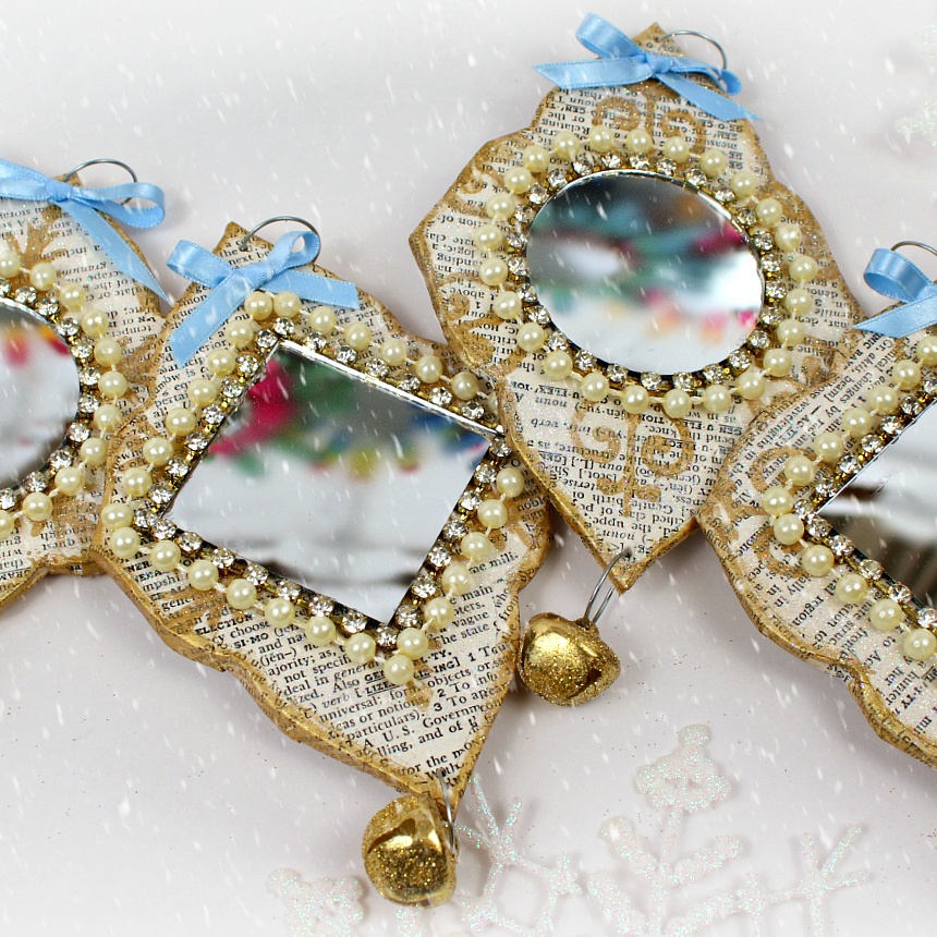 Mark Montano Vintage Mirror Ornaments