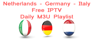 Free IPTV M3U Germany ZDF NL Sky Italy Calcio
