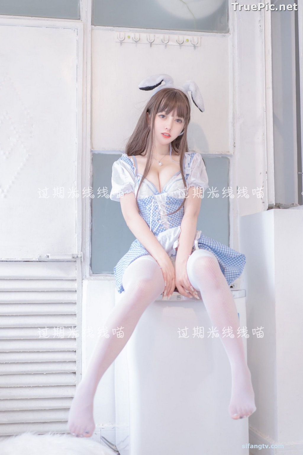 Image Chinese Cosplay Model - 过期米线线喵 (米線線sama) - Sexy Bunny Girl - TruePic.net - Picture-8