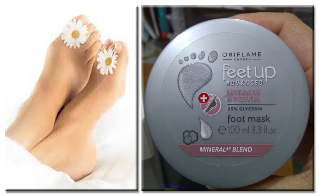 ORIFLAME Feet Up Advanced Intensive Moisture Foot Mask Garda Remaja