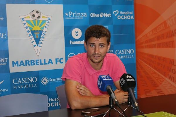 Padilla - Marbella FC -: "El Malagueño cuenta con jugadores de mucho nivel"