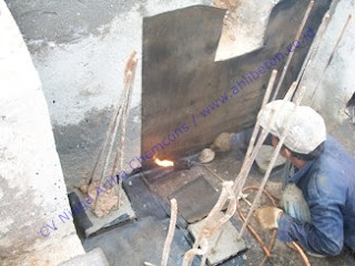 waterproofing membrane bakar pada retaining wall