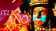 Fondo de Pantalla de los Mayas con Mensaje Feliz año 2013 ***Wallpaper de .