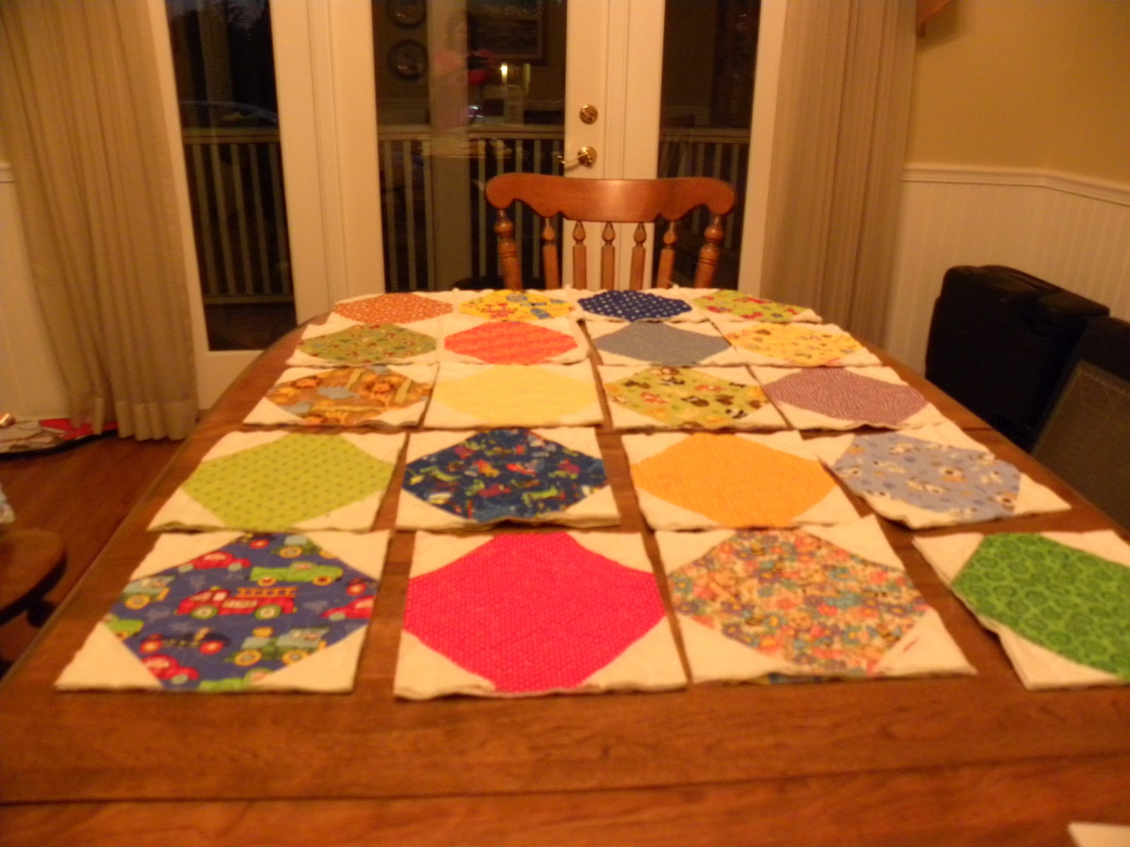 Applique Quilt Designs: Snowball Block