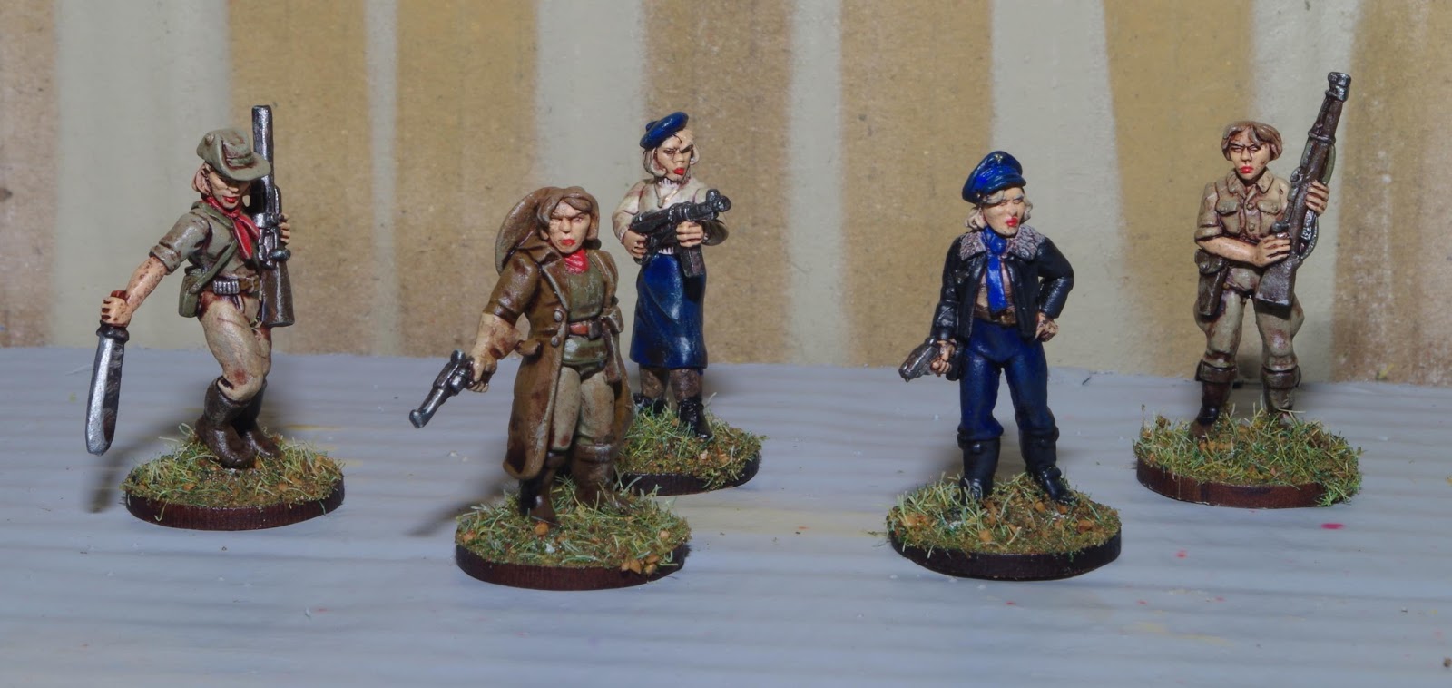 Hippolyta's Tiny Footsteps: Women with guns.........................