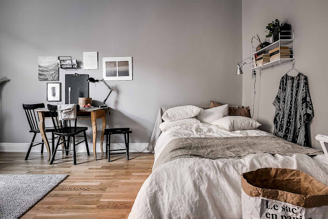 A really beautiful tiny apartment in Sweden