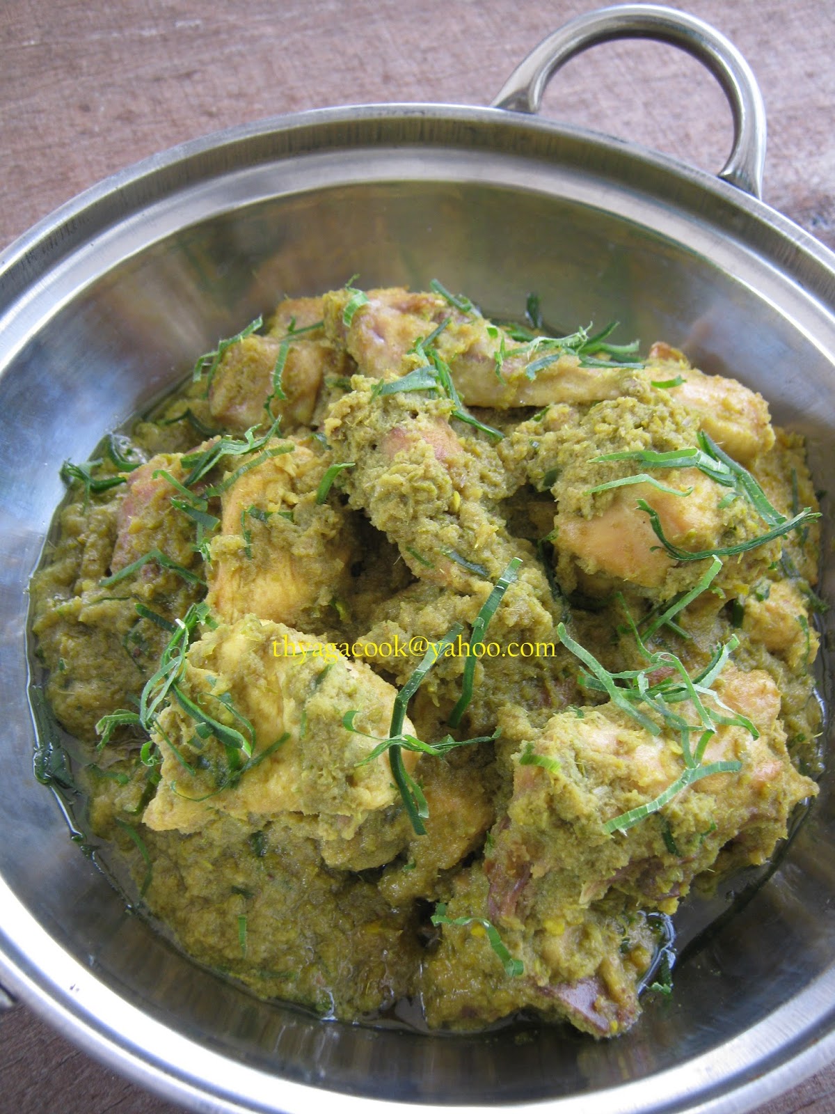 DAUN KARI Masakan Malaysia.....: RENDANG HIJAU