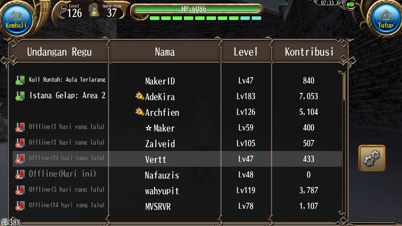 Tutorial Mendapatkan Point Guild Contribution Toram Online