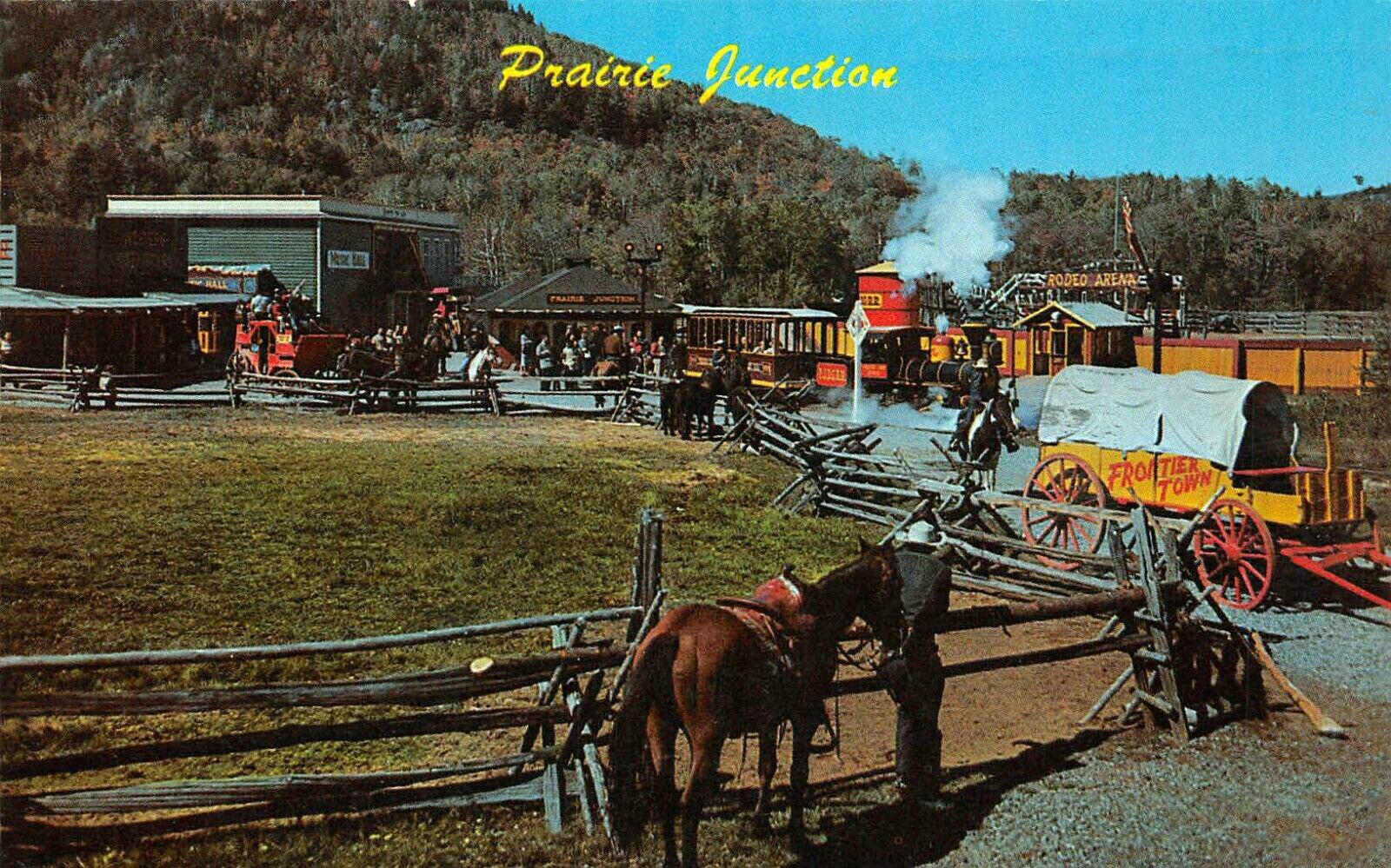 Frontier Town Postcard