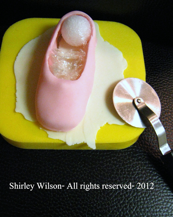 Fondant Ballerina Slippers Tutorial Grated Nutmeg