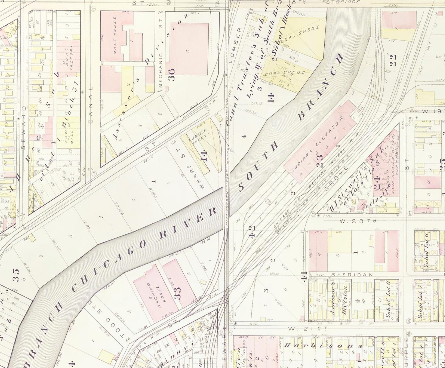 Industrial History Indiana Grain Elevator