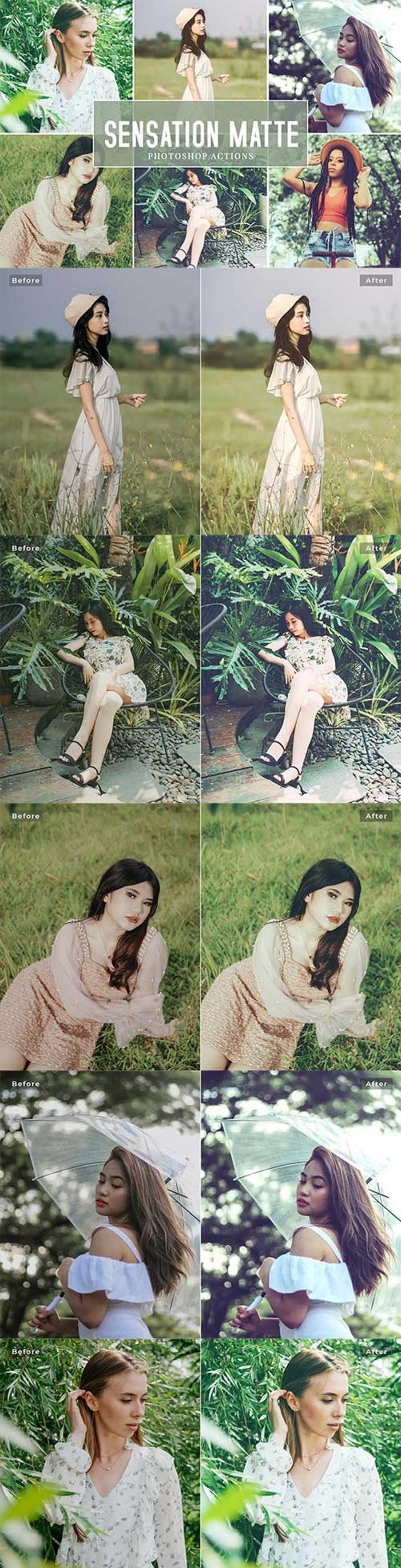 Sensation Matte Photoshop Actions 2 gtjkghj