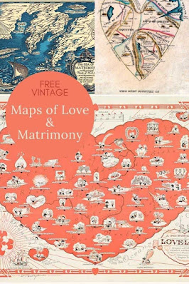 Fun Pictorial Maps of Love and Marriage, a host favorite.