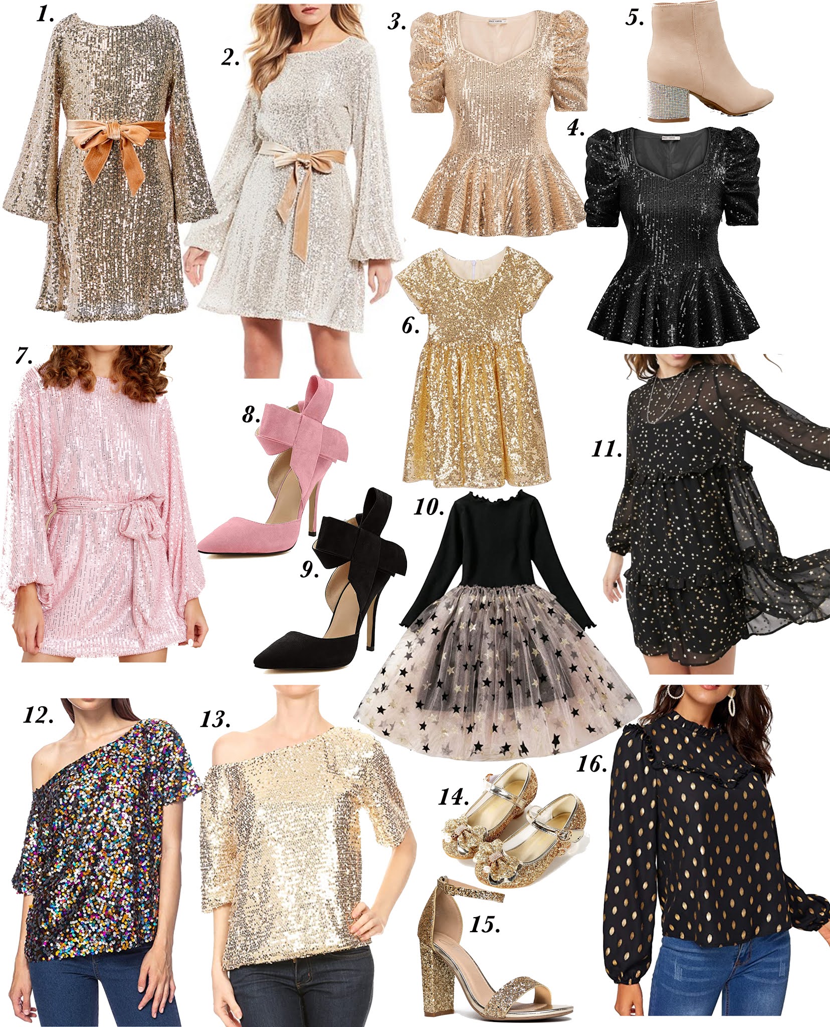 New Years Eve Outfit Inspiration: Sparkle in 2021 - Something Delightful Blog #NYEOutfitInspo #sparkles #sequinoutfits #mommyandme New Years Eve Outfit Inspiration: Sparkle in 2021 - Something Delightful Blog #NYEOutfitInspo #sparkles #sequinoutfits #mommyandme