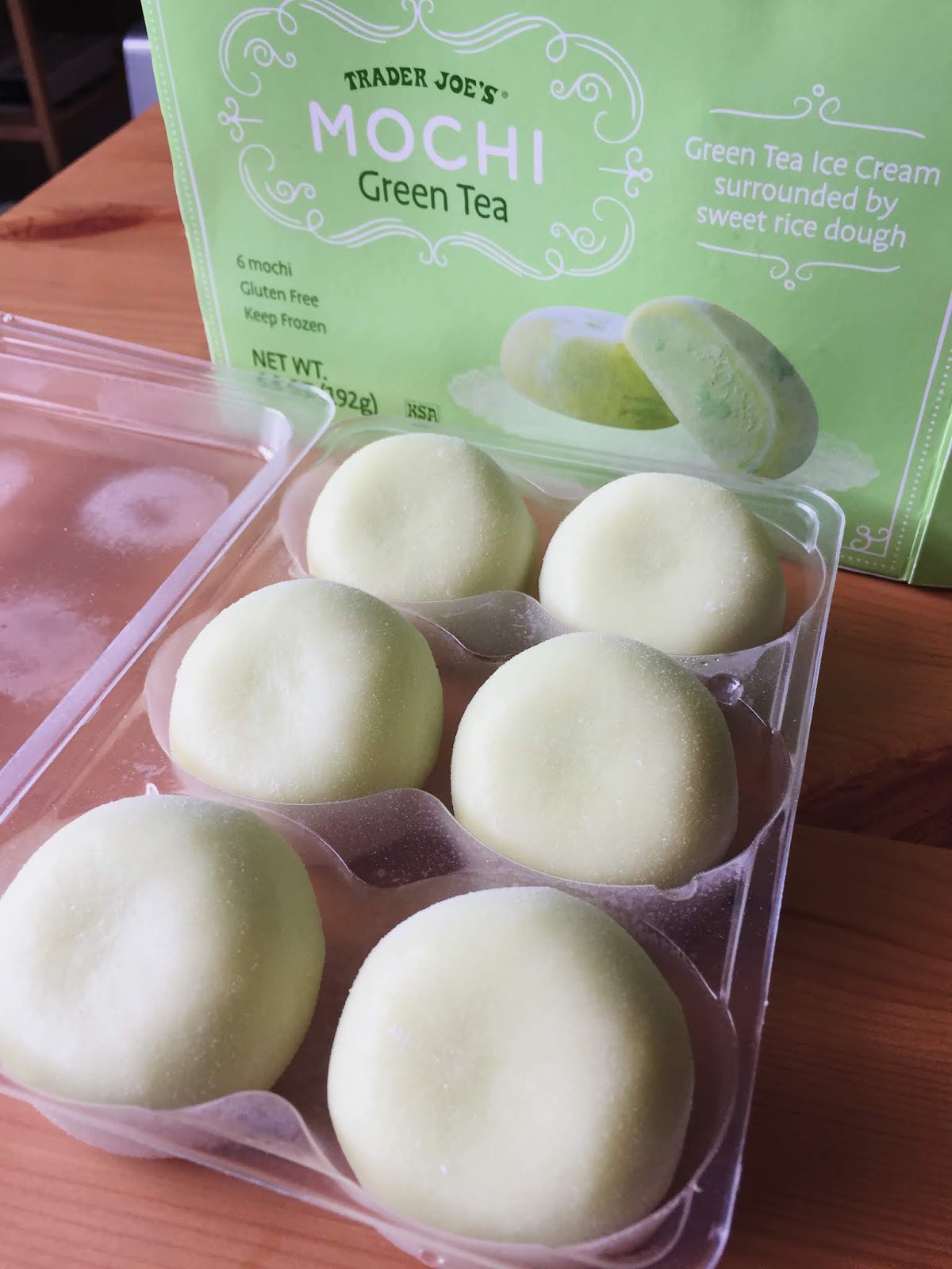 Trader Joe's Green Tea Mochi