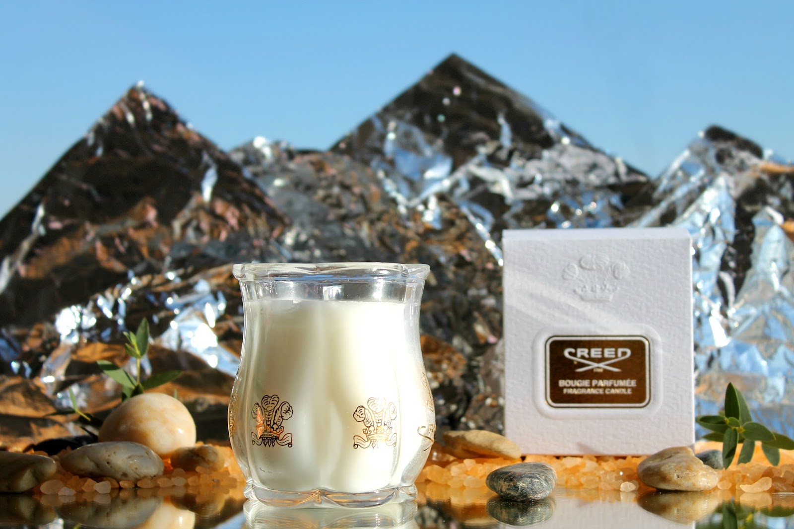 Beauty Unearthly Creed Silver Mountain Water Candle review / обзор.