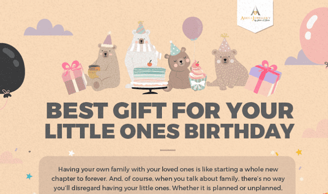 Best Gift For Your Little One’s Birthday #Infographic