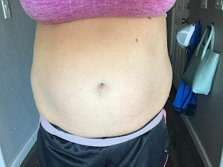 before airsculpt weighed lbs