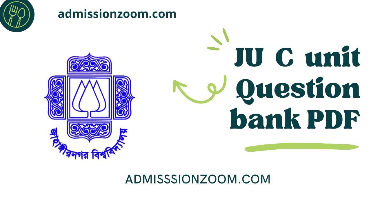 JU  C  unit Question bank PDF  Download। Jahangirnogor University