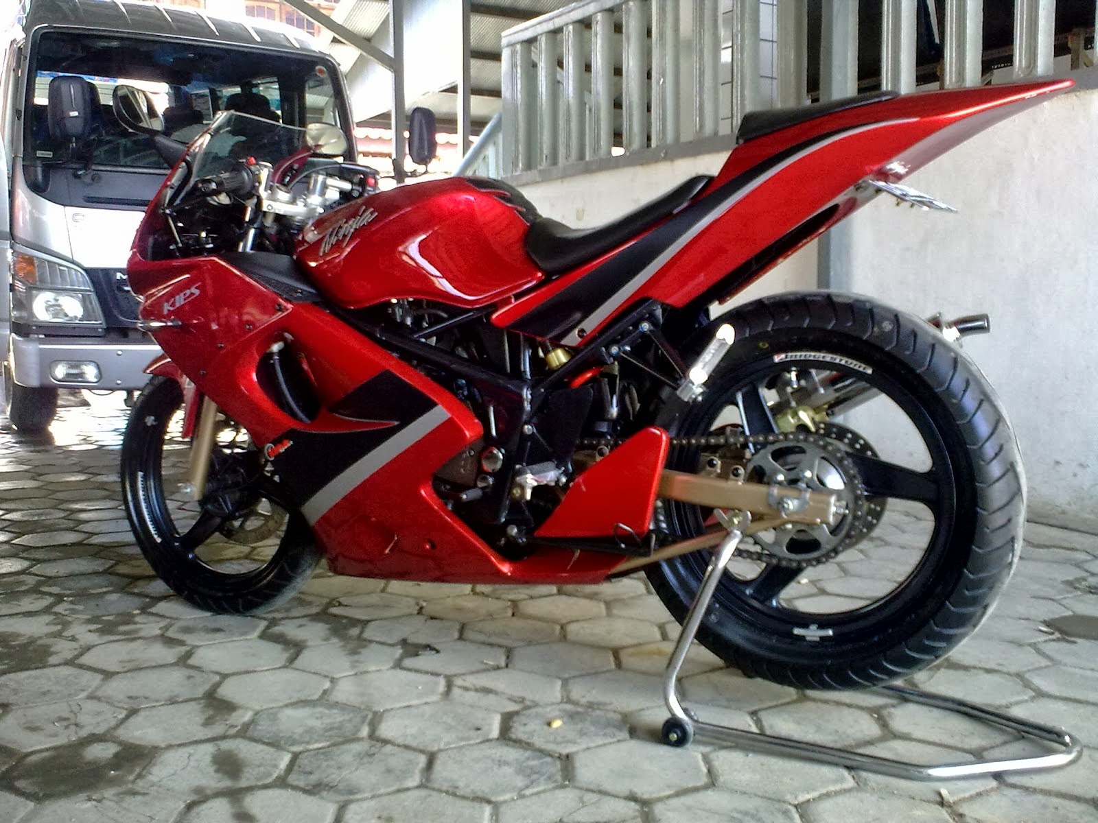 Kumpulan Modifikasi Motor  Ninja  2  Tak  Keren Abiz Terbaru 