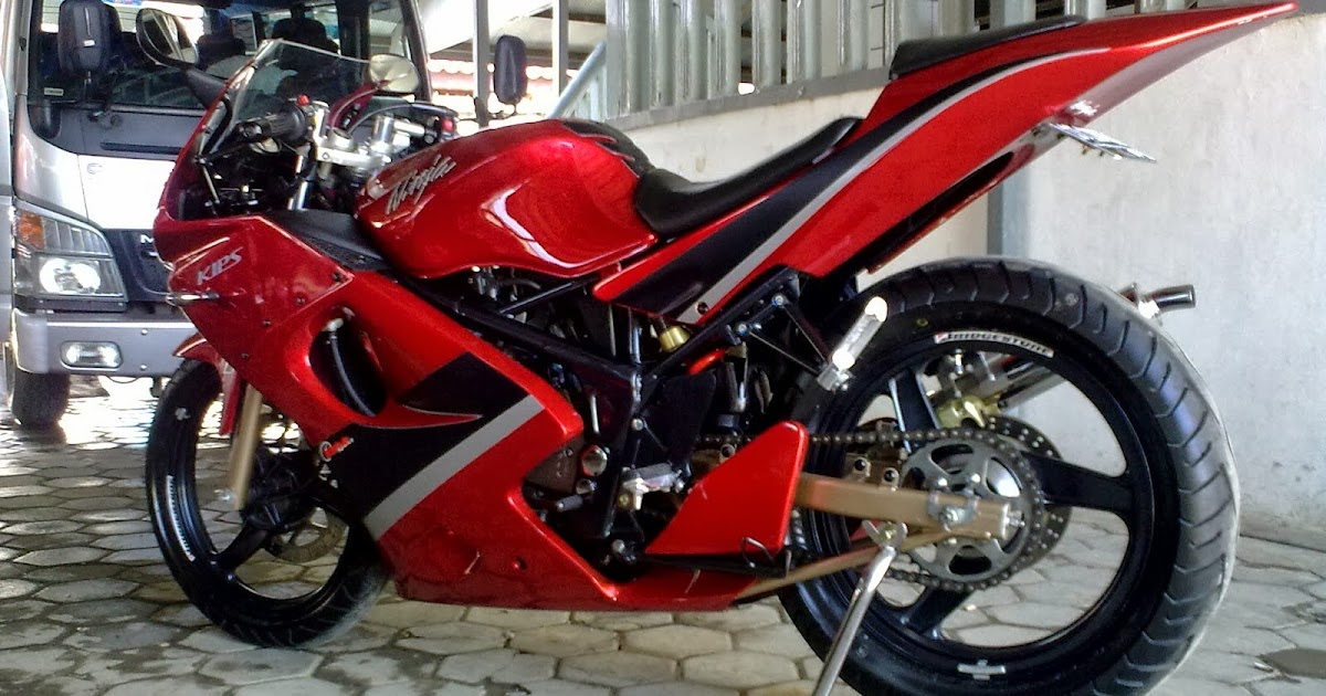 20 Inspirasi Populer Motor Ninja Rr 2 Tak Modifikasi