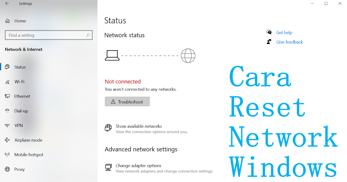 Cara Reset Network Adapter di Windows 11, 10, 8, 7 SemutImut