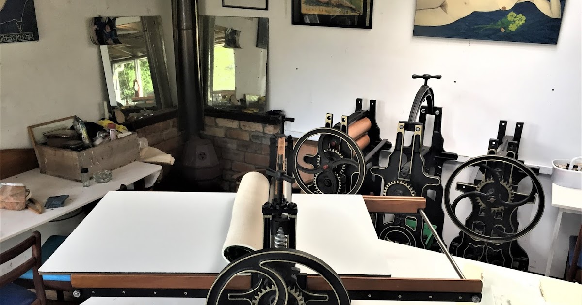 CLASSIC ETCHING PRESSES Four Antique Presses for sale