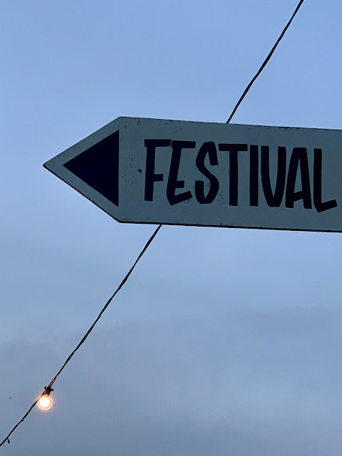 festival sign