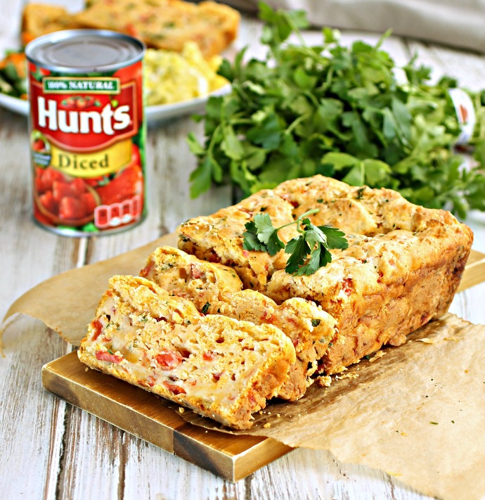 Hungry Couple Cheesy Tomato Quick Bread
